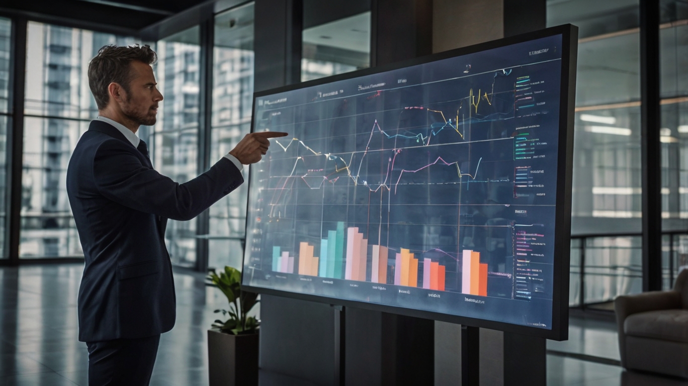 Financial professionals in meeting